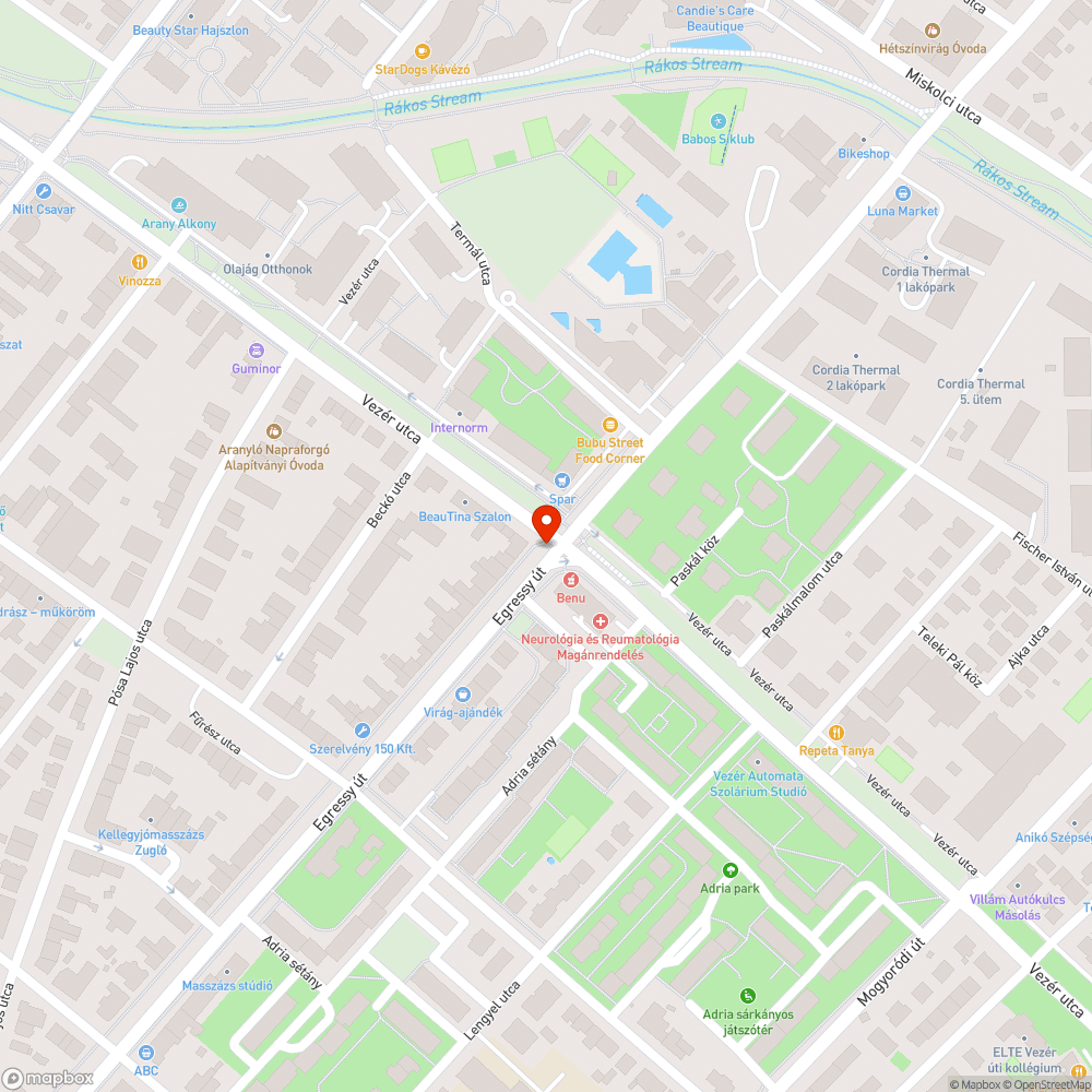 Aszfaltozás bejelentés helye