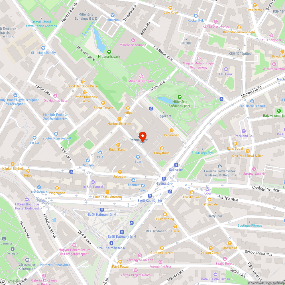 Hiányzó fa bejelentés helye