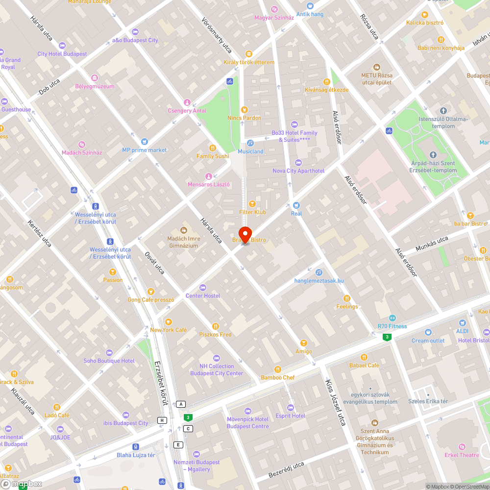 Botlásveszély bejelentés helye