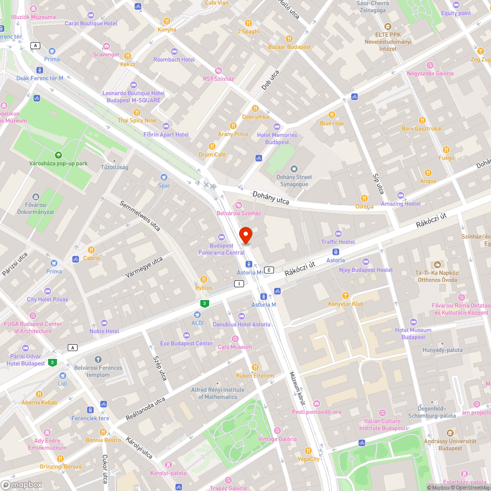 Szemetes bejelentés helye