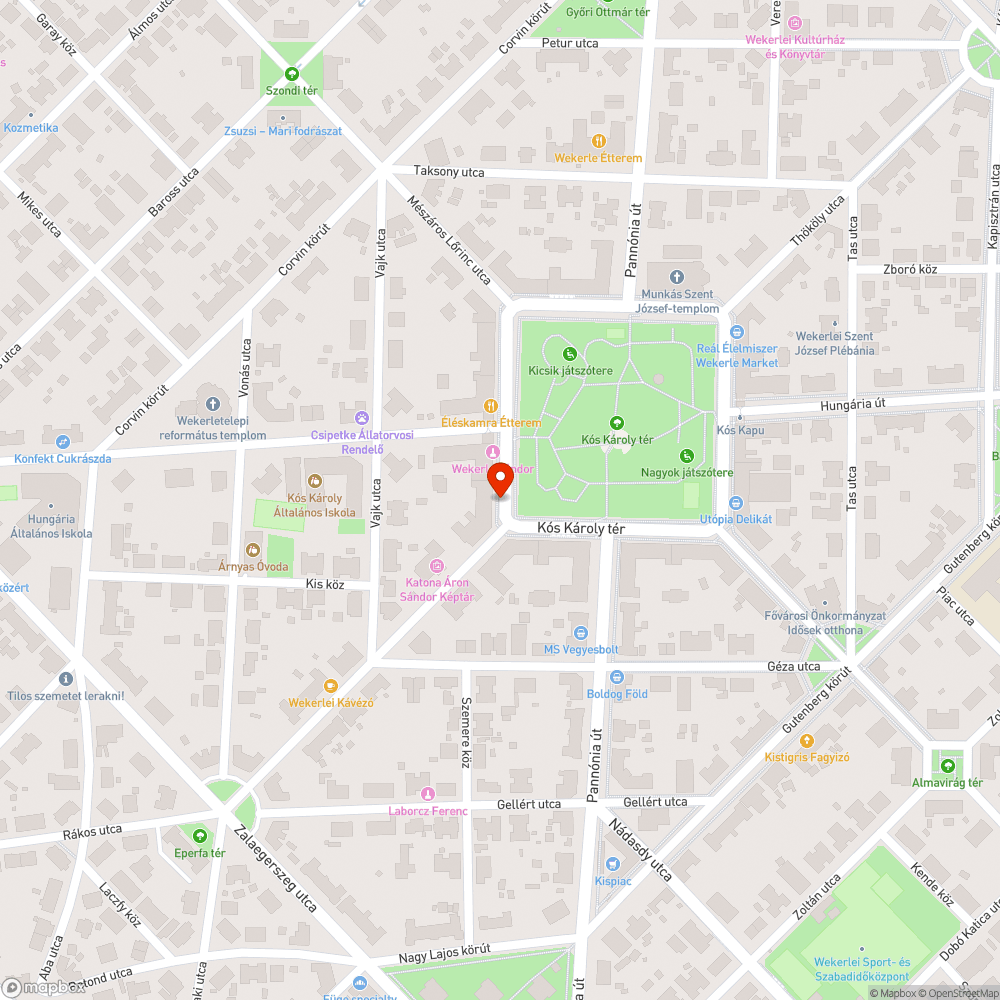 Használaton kívüli furgon bejelentés helye