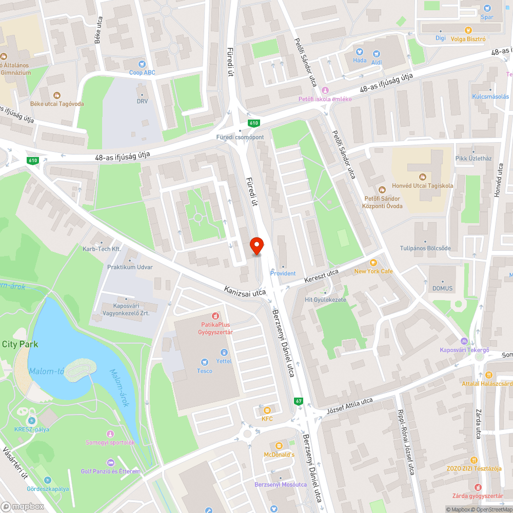 Nincs megfelelő közvilágítás kiépítve bejelentés helye