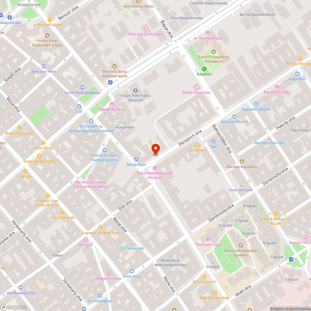 tereprendezés, szemeteshiány a Damjanich-Rottenbiller sarkon bejelentés helye