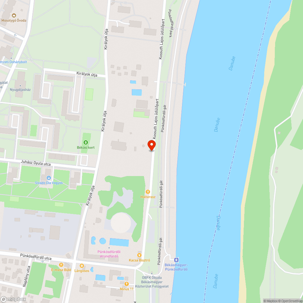 Vaksötét a Kossuth Lajos üdülőpart bejelentés helye