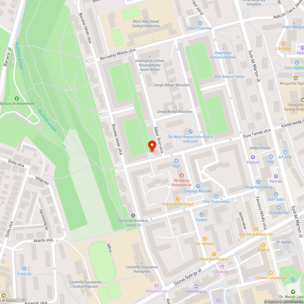 kitaposott zöldterület bejelentés helye