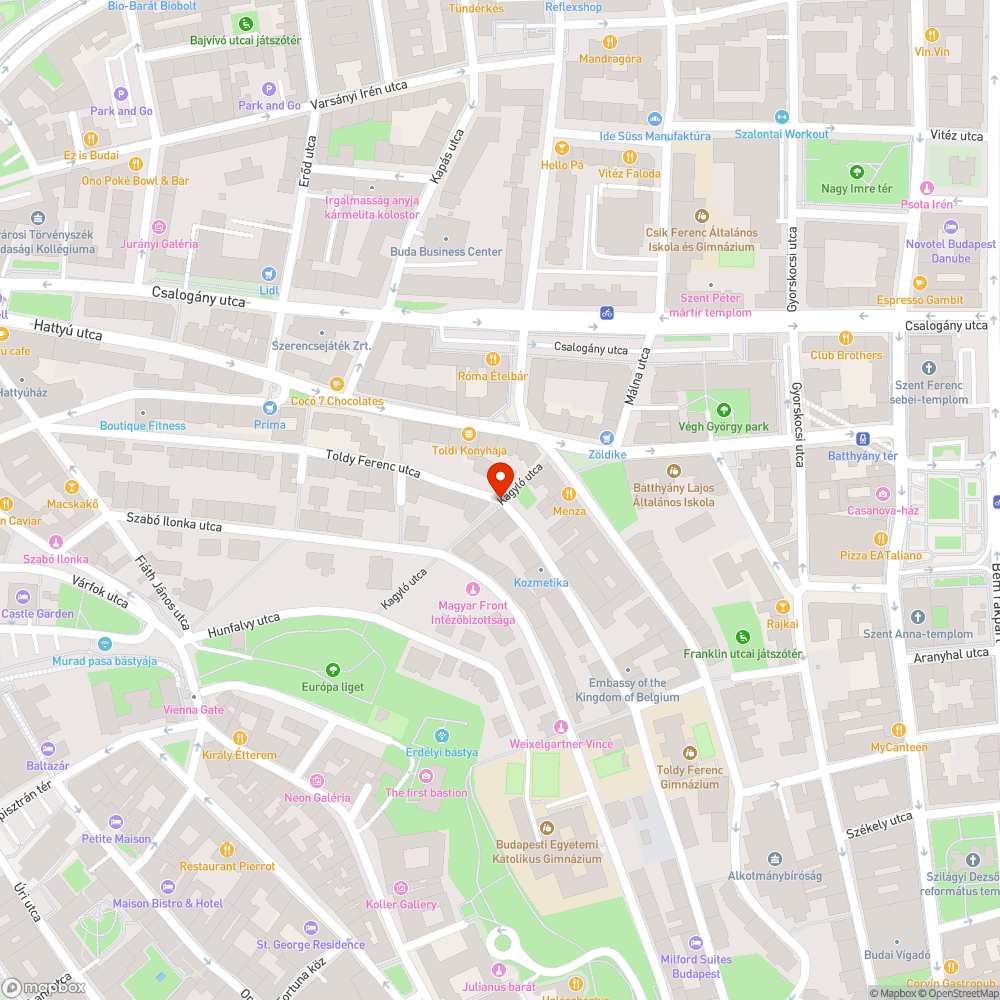 Veszelyes aknafedel bejelentés helye