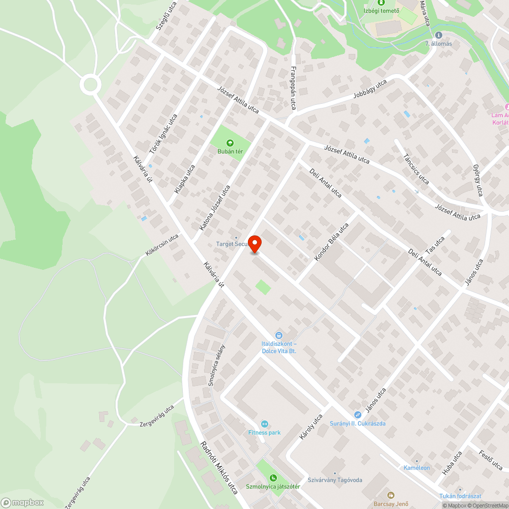 Megrongálódott napvitorla bejelentés helye