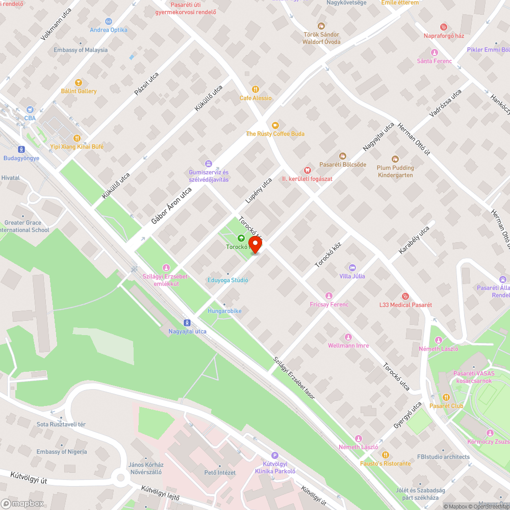 Nagy kátyú a Nagyajtai utcában bejelentés helye