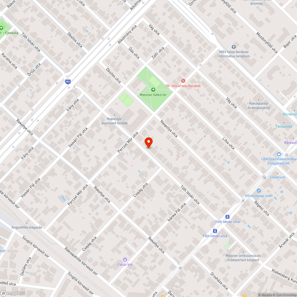 Rendszám nélküli elhagyott autó bejelentés helye