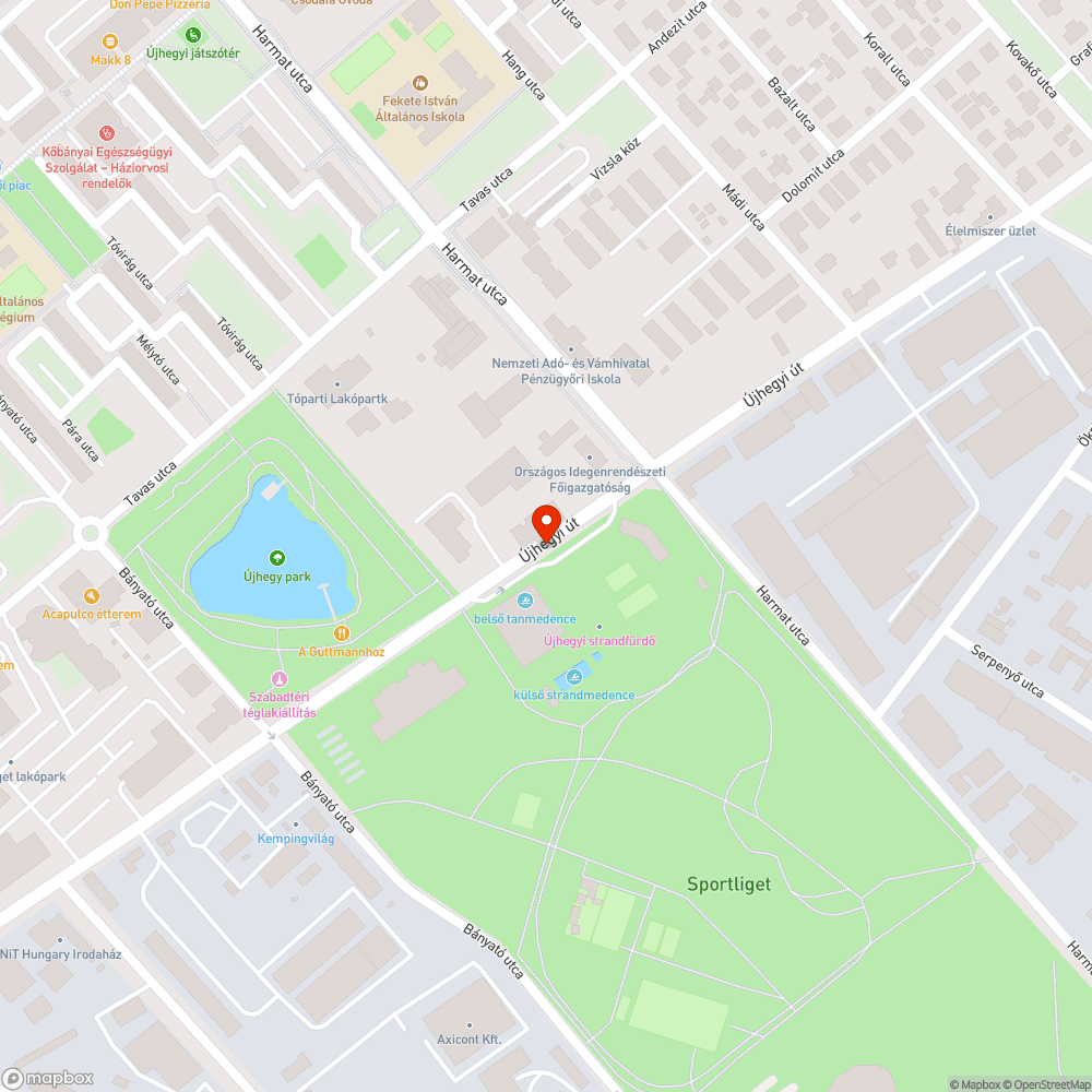 Otthagyott vízműves oszlop bejelentés helye