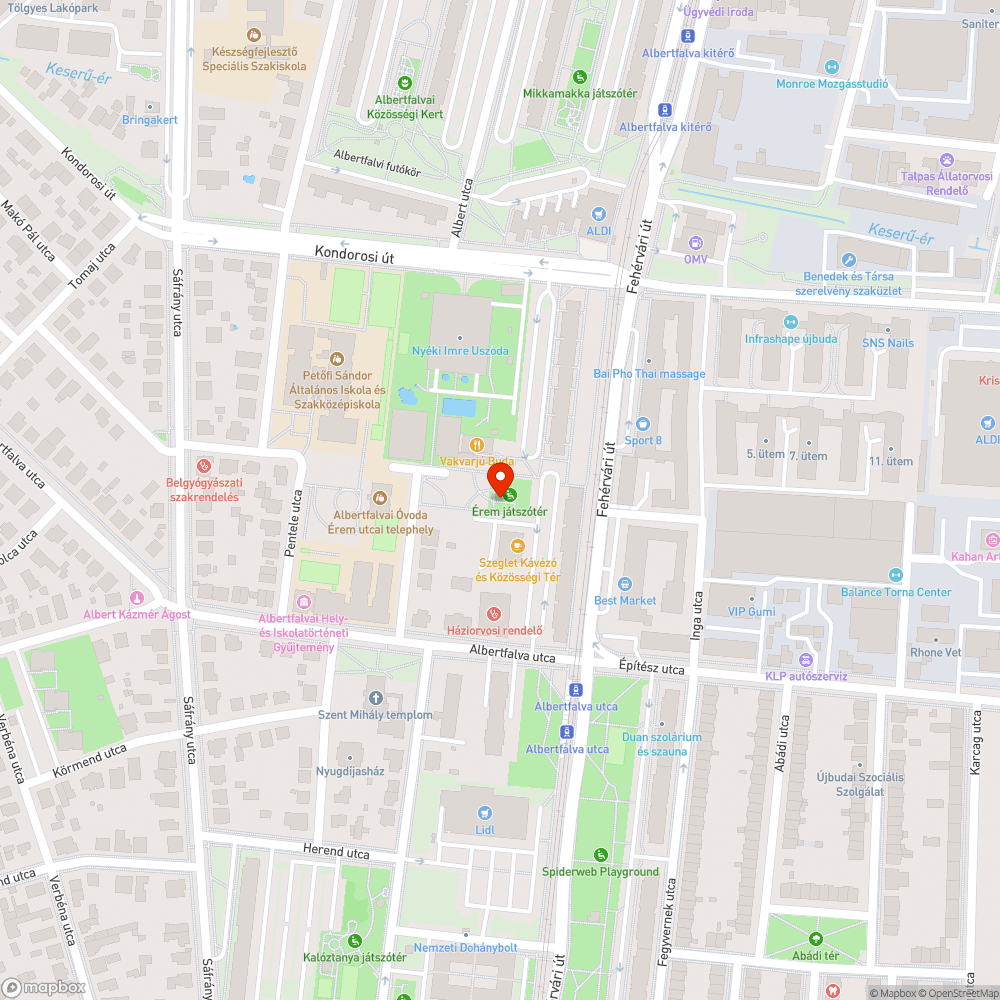 Elhagyott Opel Astra bejelentés helye