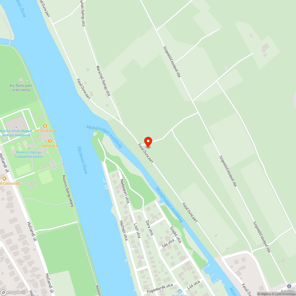 Kiégett autó bejelentés helye