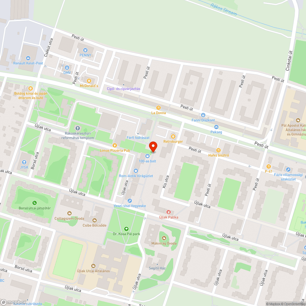 Kicsorduló szemetes bejelentés helye