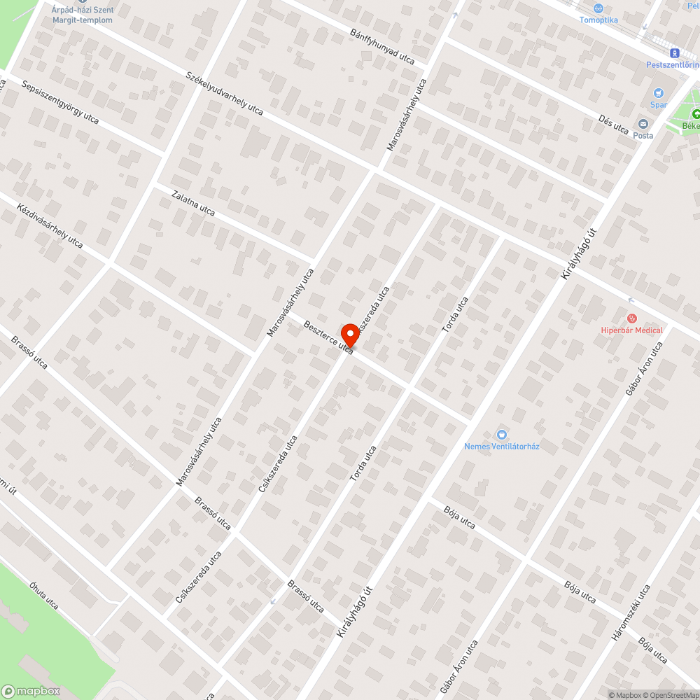 Gazdátlan autó bejelentés helye