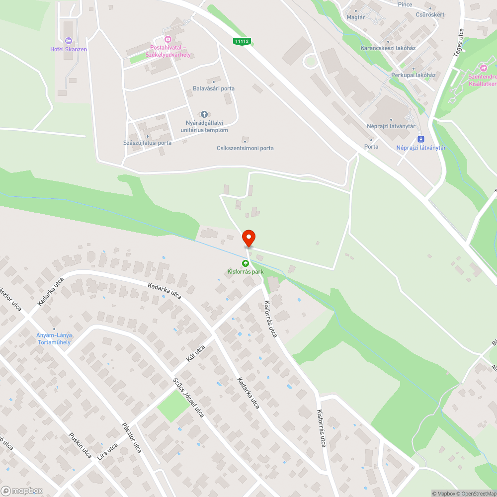 Hiányzó súlykorlátozó tábla a Kisforrás utcai patakhídnál bejelentés helye