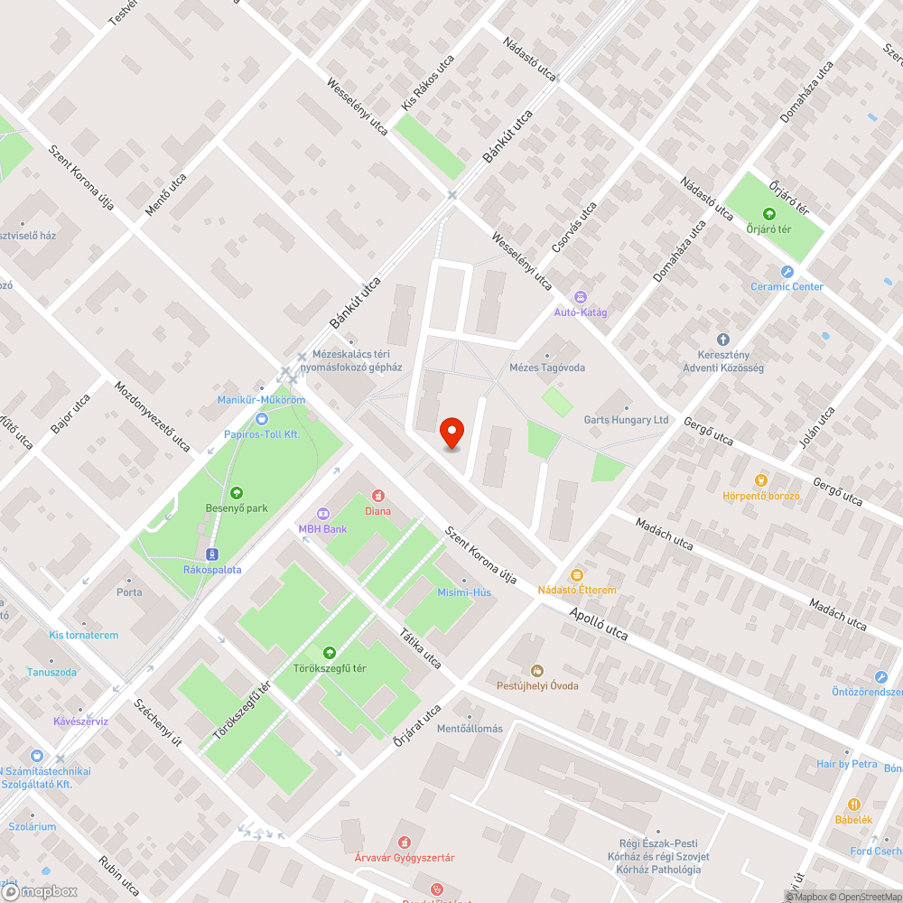 Hónapok óta mozdulatlan roncs bejelentés helye