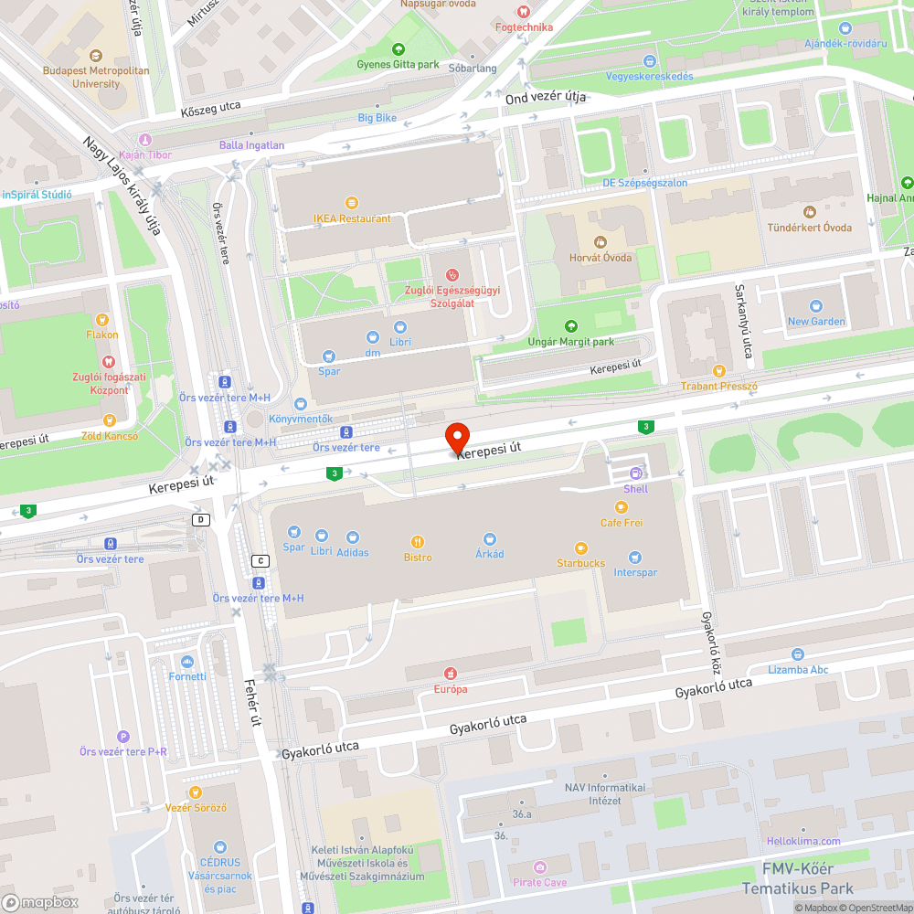 szemét, csikkek a fák tövében :( bejelentés helye