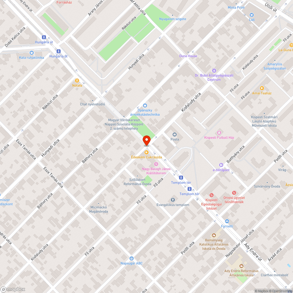 Széthullott, billegő aknafedél bejelentés helye