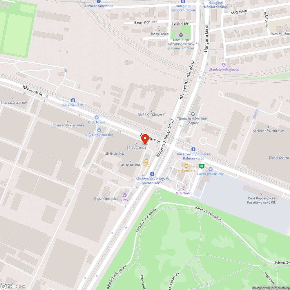 Kinai piac bejelentés helye