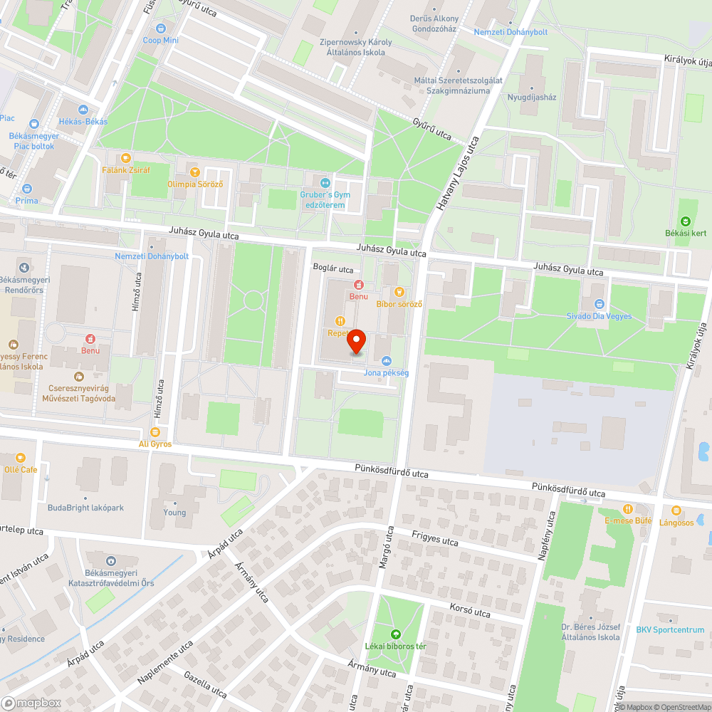 Lezuhant kuka bejelentés helye