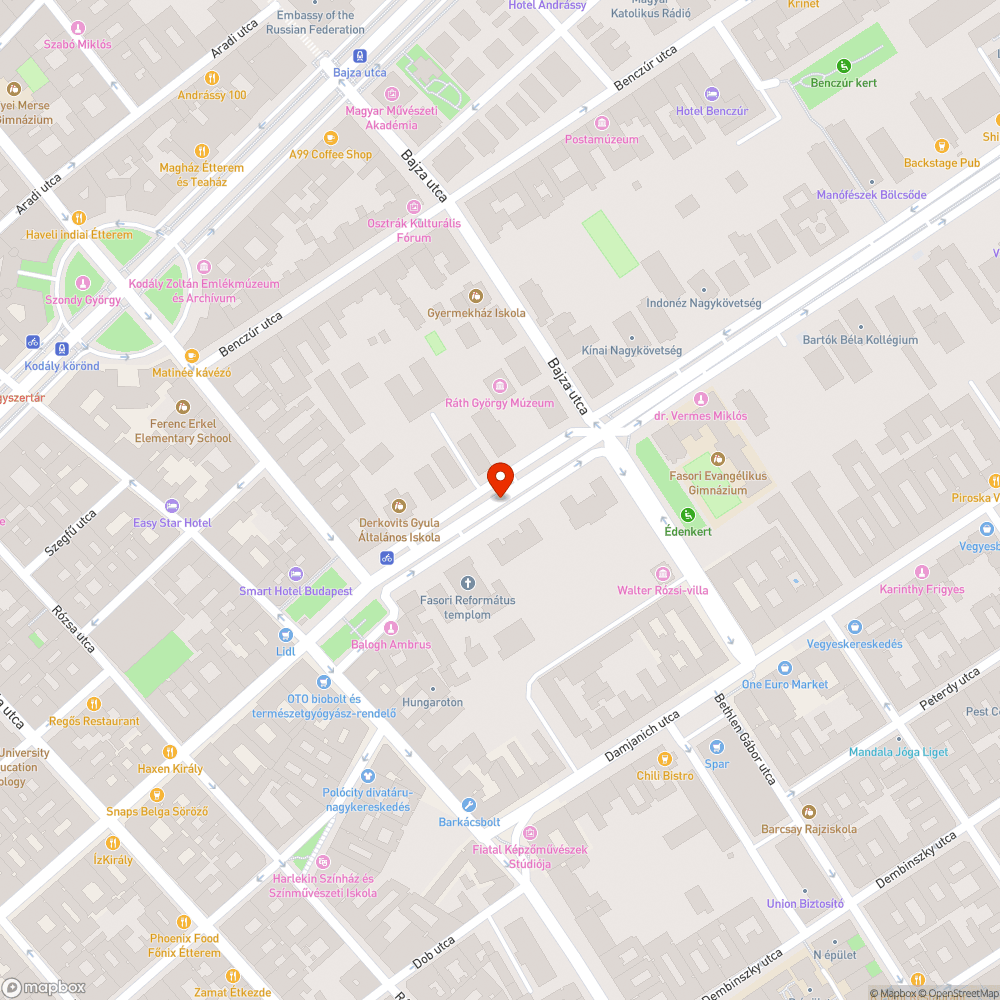 Elhagyatott autó bejelentés helye