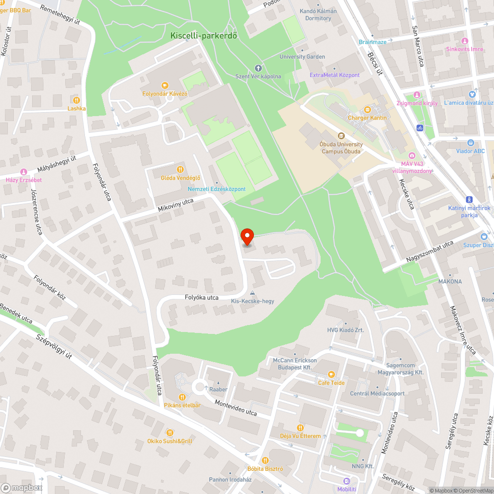 Otthagyott autó bejelentés helye