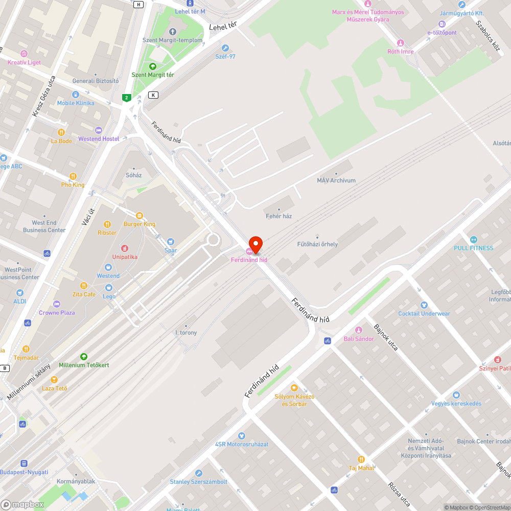 Lyukas fedlap bejelentés helye