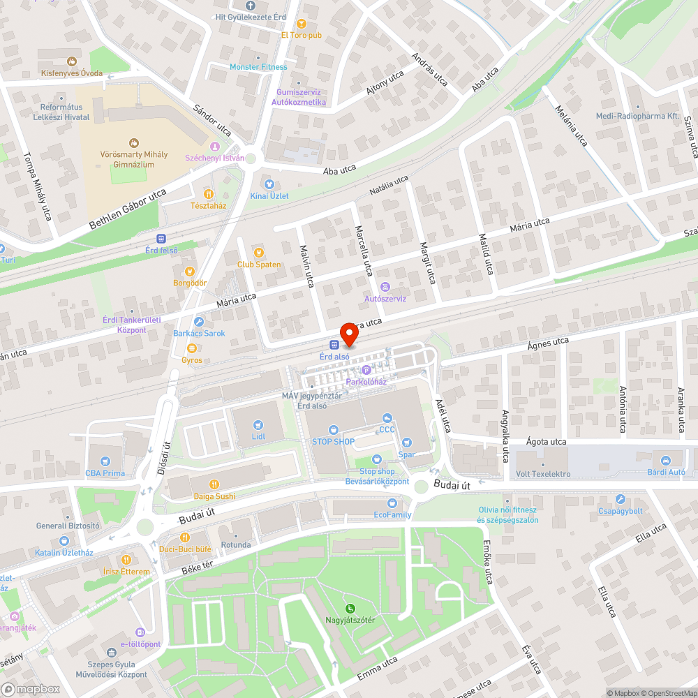 Érdi kerékgyilkos tárolók bejelentés helye