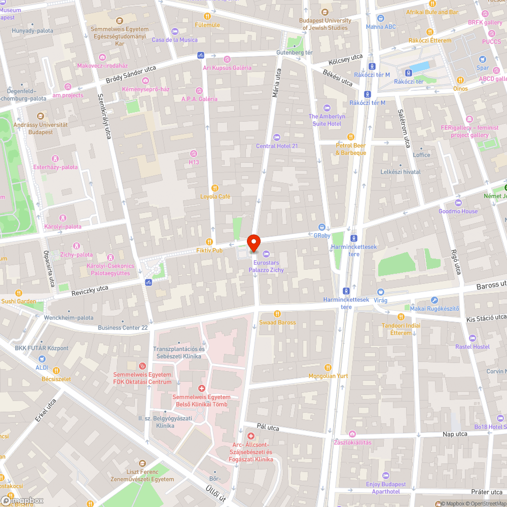 Járhatatlan utca bejelentés helye