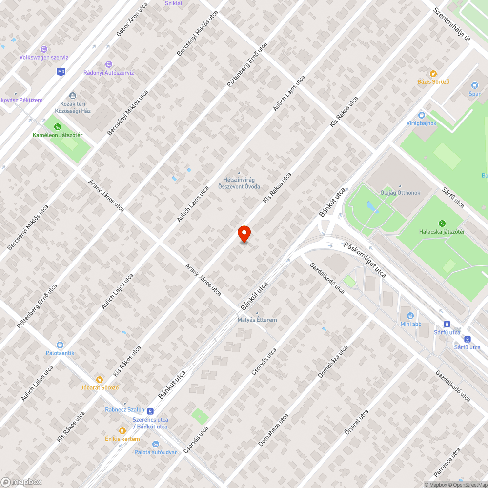 Beszakadt fedél bejelentés helye