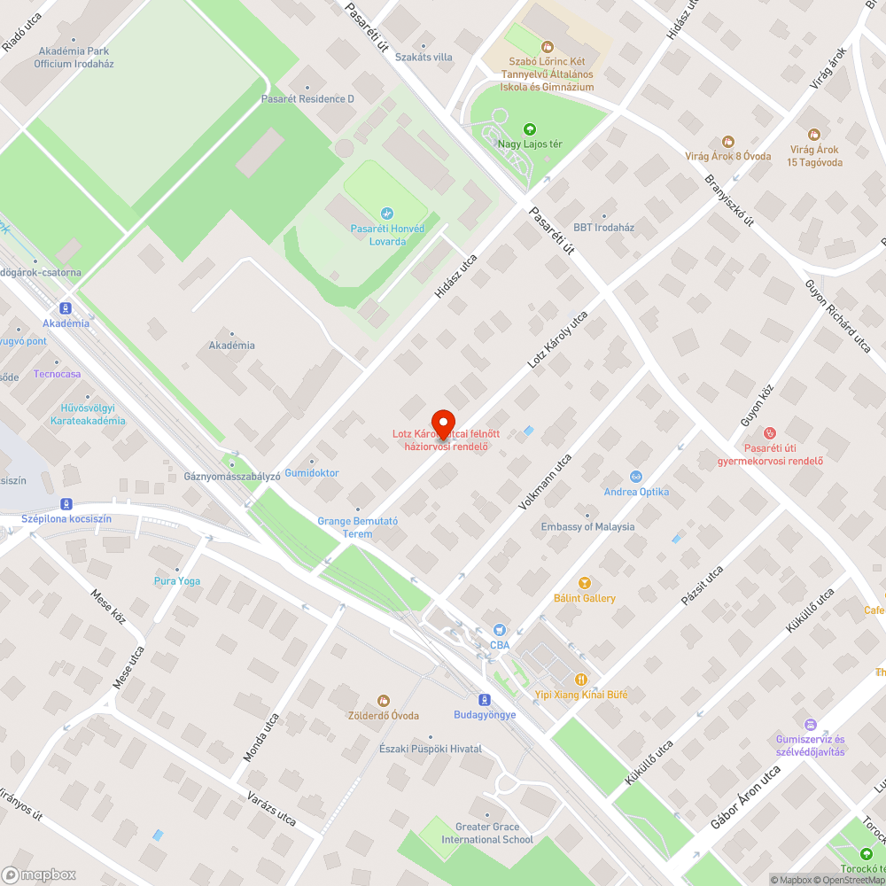 Elhagyott Skoda bejelentés helye