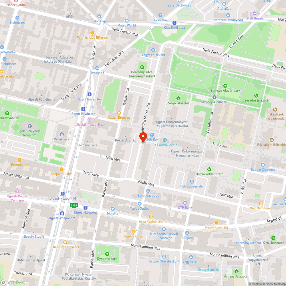 Kidőlt postaláda bejelentés helye