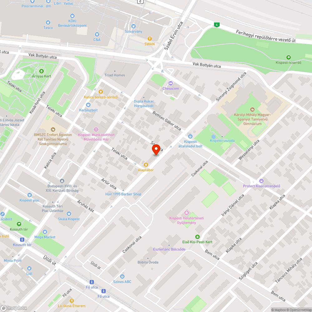 Hetek óta az úton tárolt építőanyag bejelentés helye