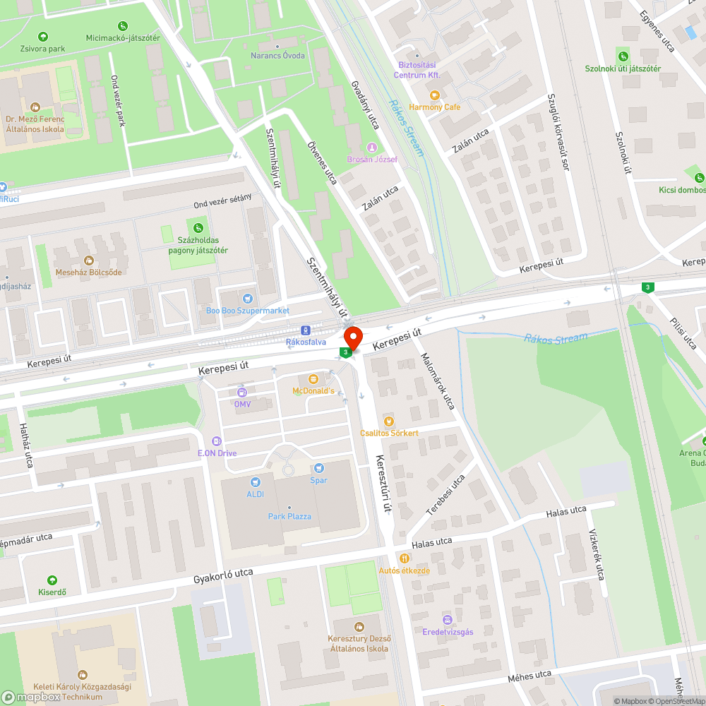 Hiányzó napellenző bejelentés helye