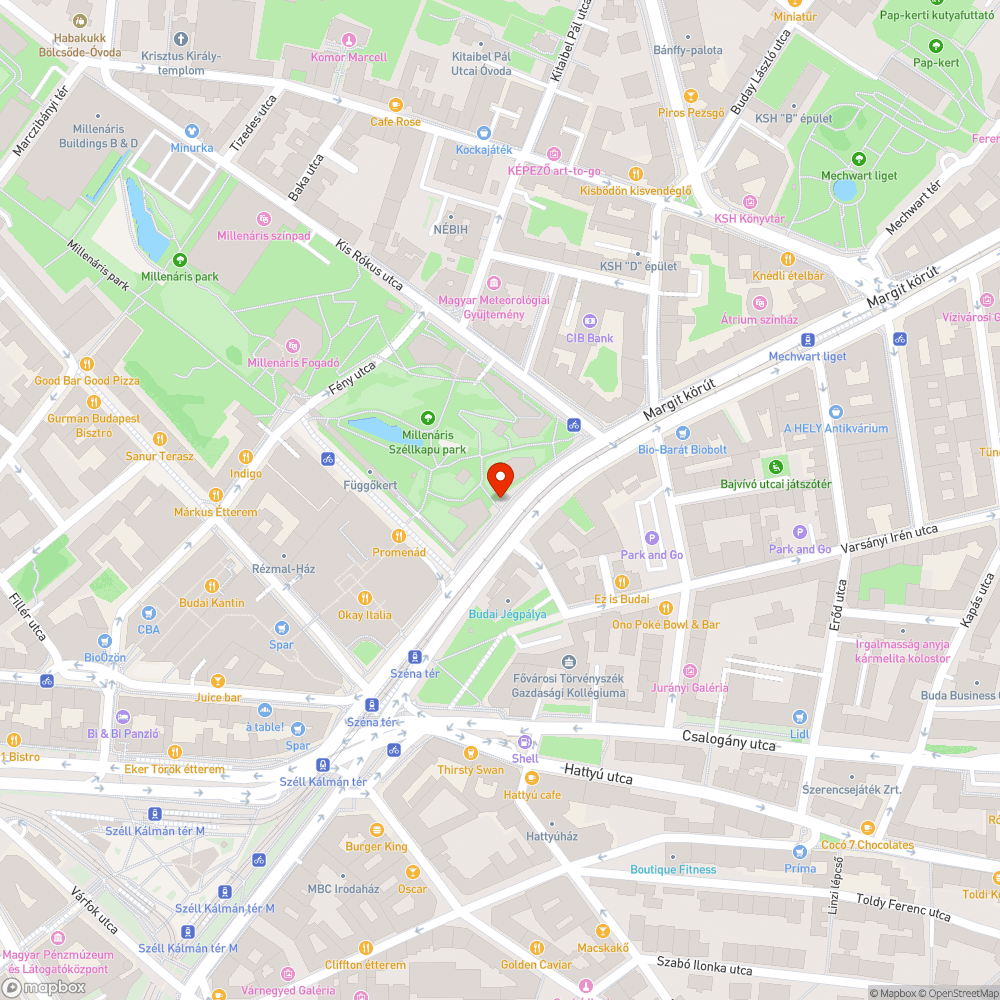 Többszörös fahiány a Margit körút most elkészült szakaszán a Szélkapunál bejelentés helye