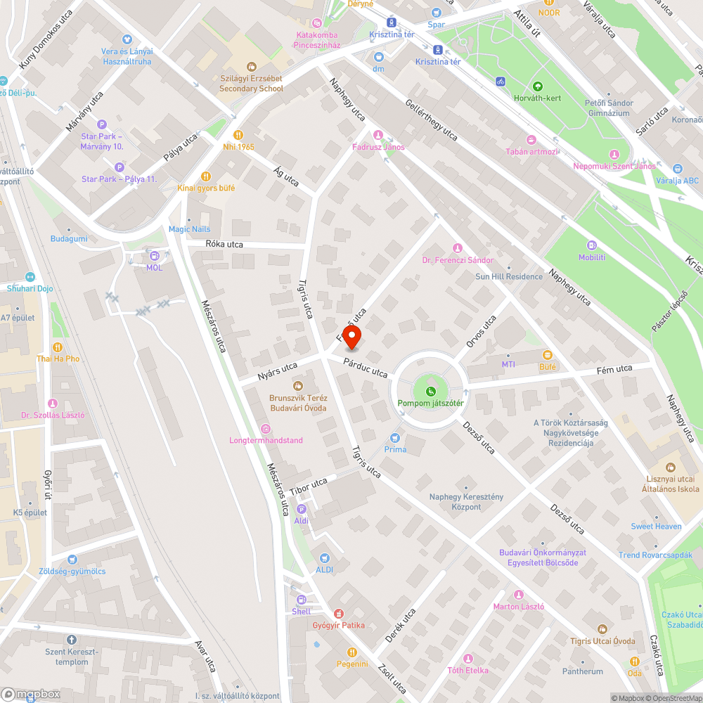 Folyamatosan csordogáló tűzoltócsap bejelentés helye