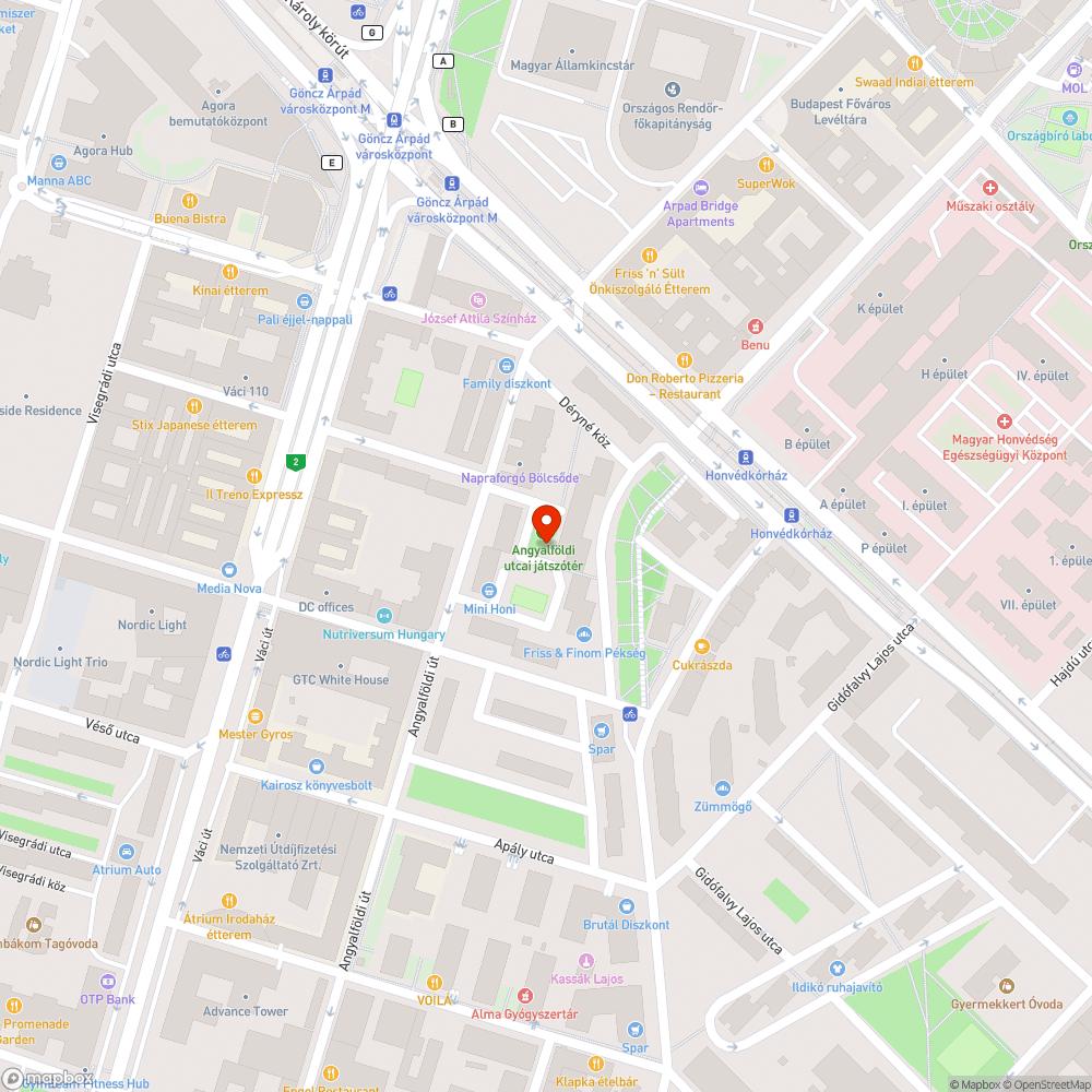 Kerékpártároló igénye a Dunyov utcában bejelentés helye