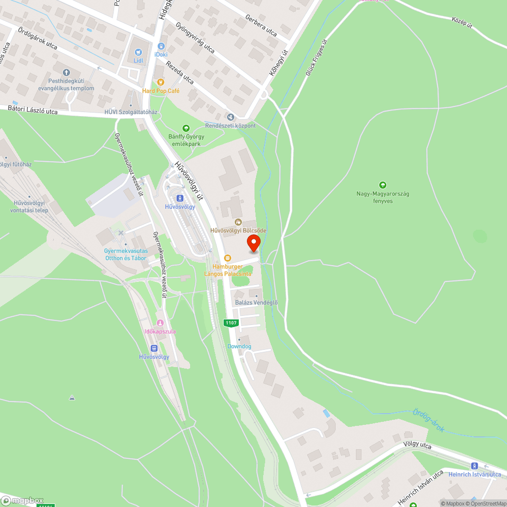 Szeméttelep a Szipka-patak partján bejelentés helye