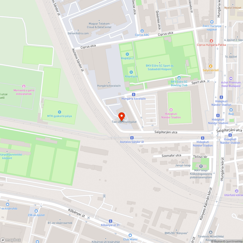 Szabálytalan parkolás bejelentés helye