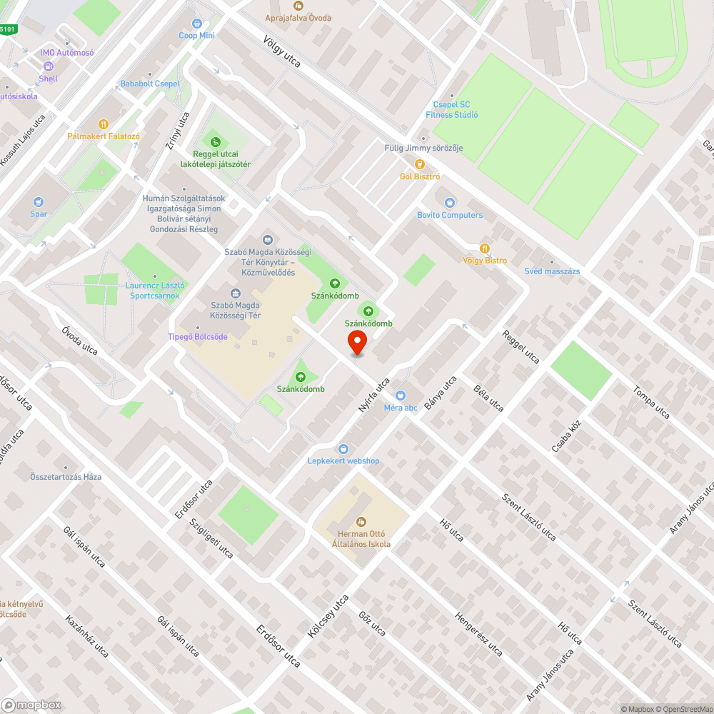 Kérelem az elbontott kutyafuttató pótlására bejelentés helye