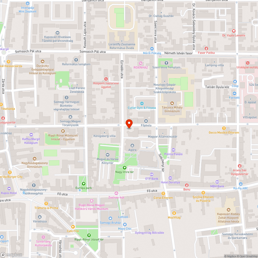 Ronda zöldterület a kormányhivatal előtt bejelentés helye