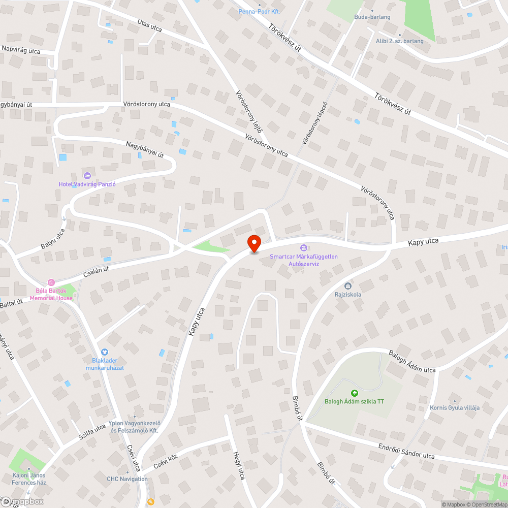 Sok bejelentés helye