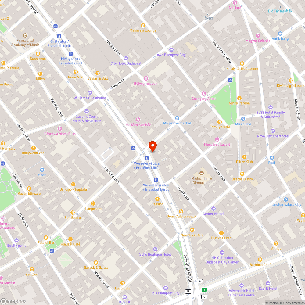 Járdán keresztben parkolás bejelentés helye