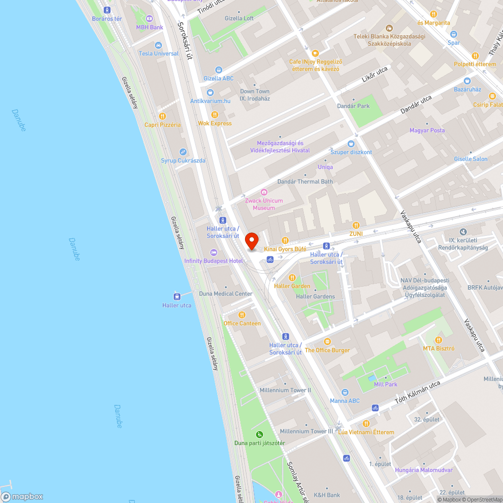 Fényterelőmentes bejelentés helye