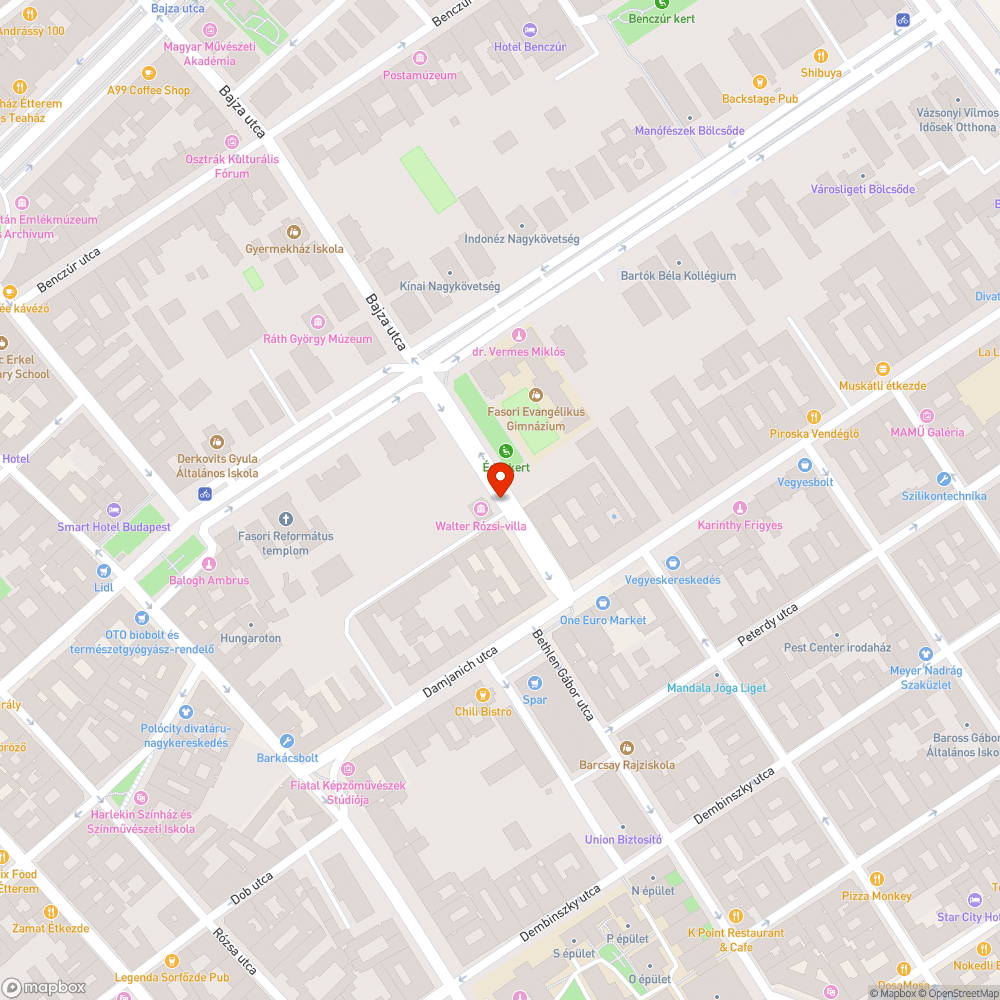 Elhagyott autó bejelentés helye