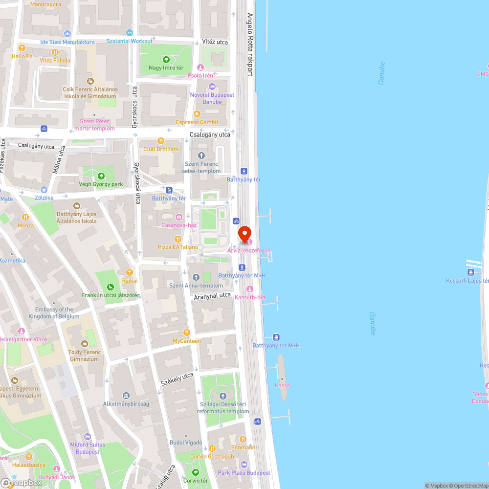 Járólap bejelentés helye