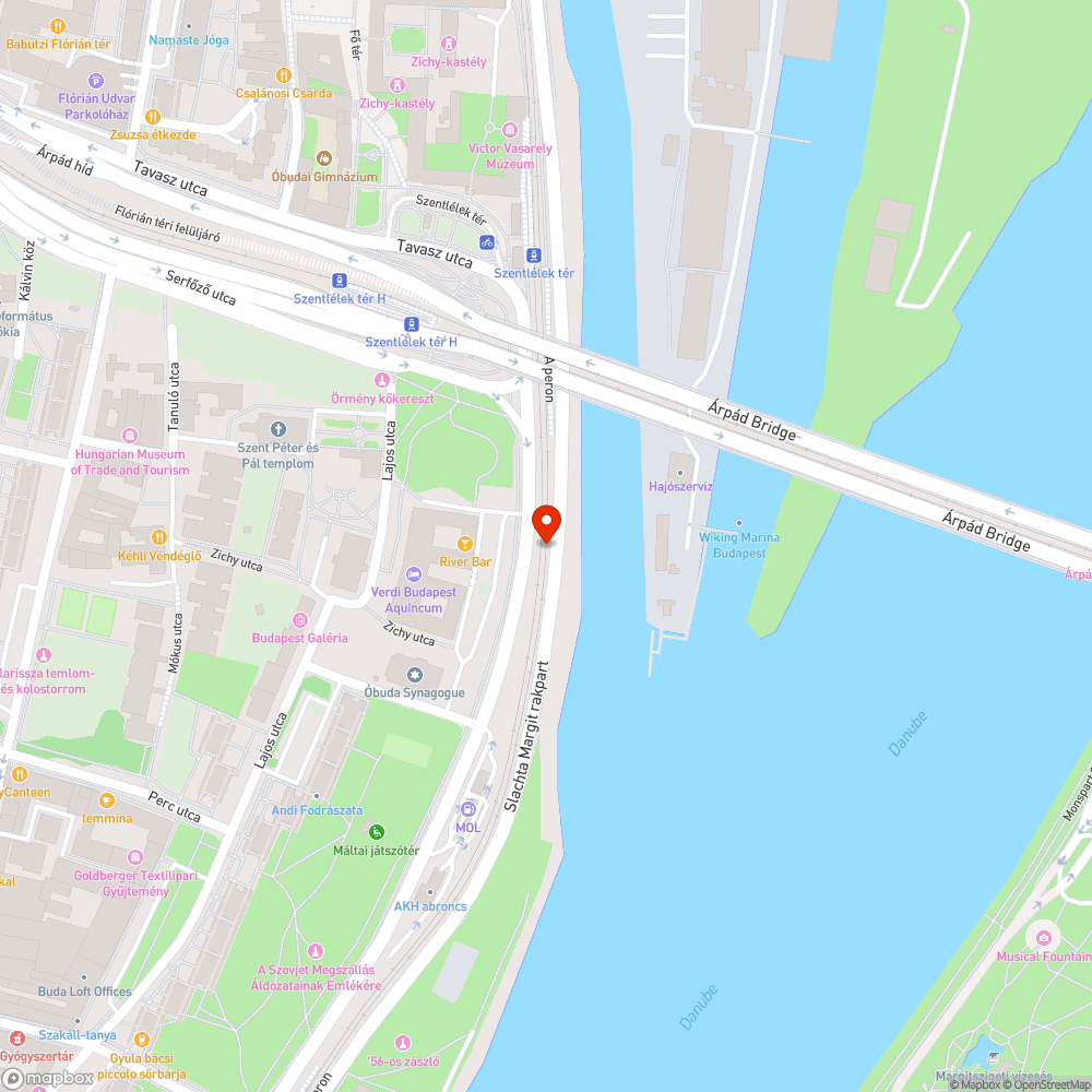 Graffiti a gáton bejelentés helye