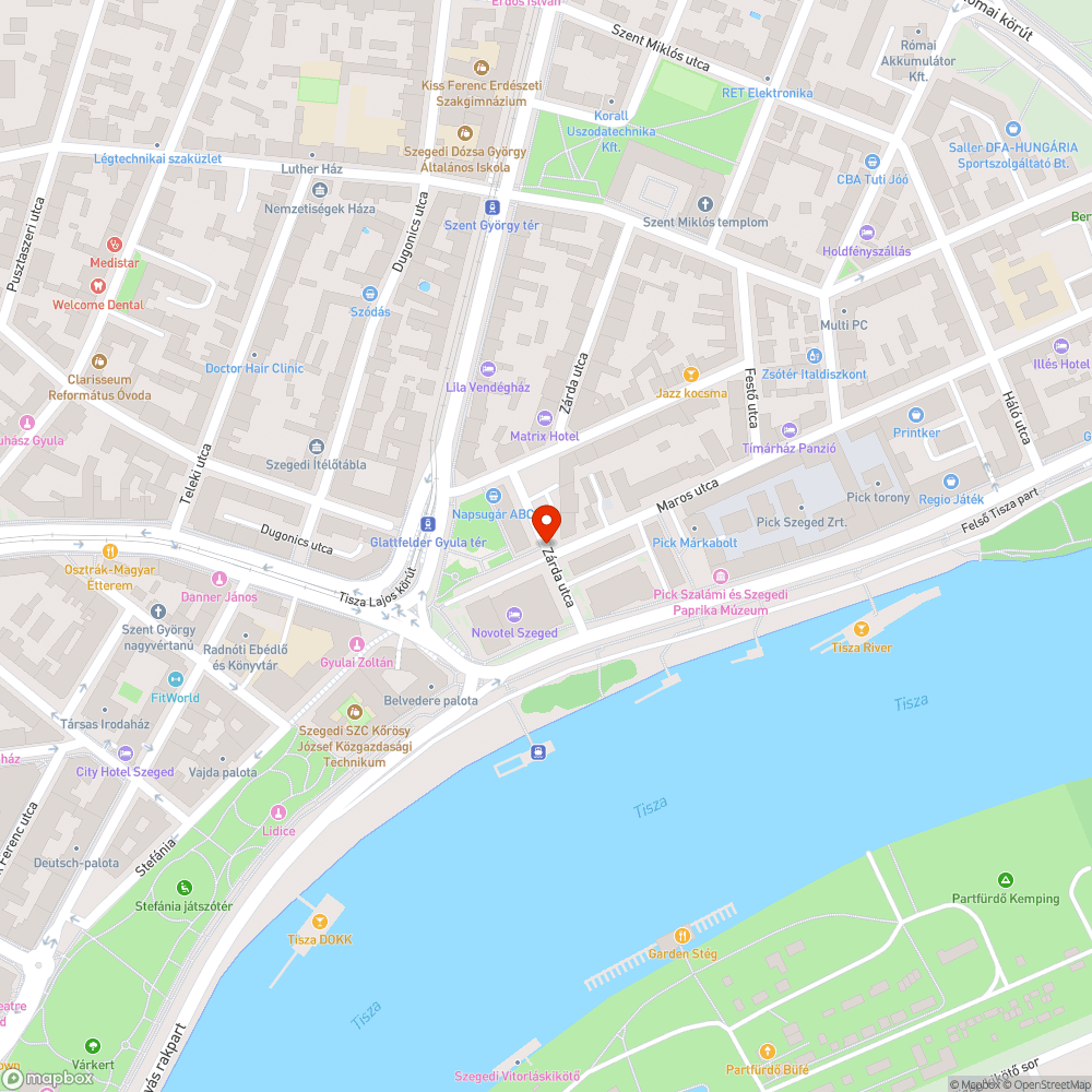 Ottfelejtett betonlap bejelentés helye