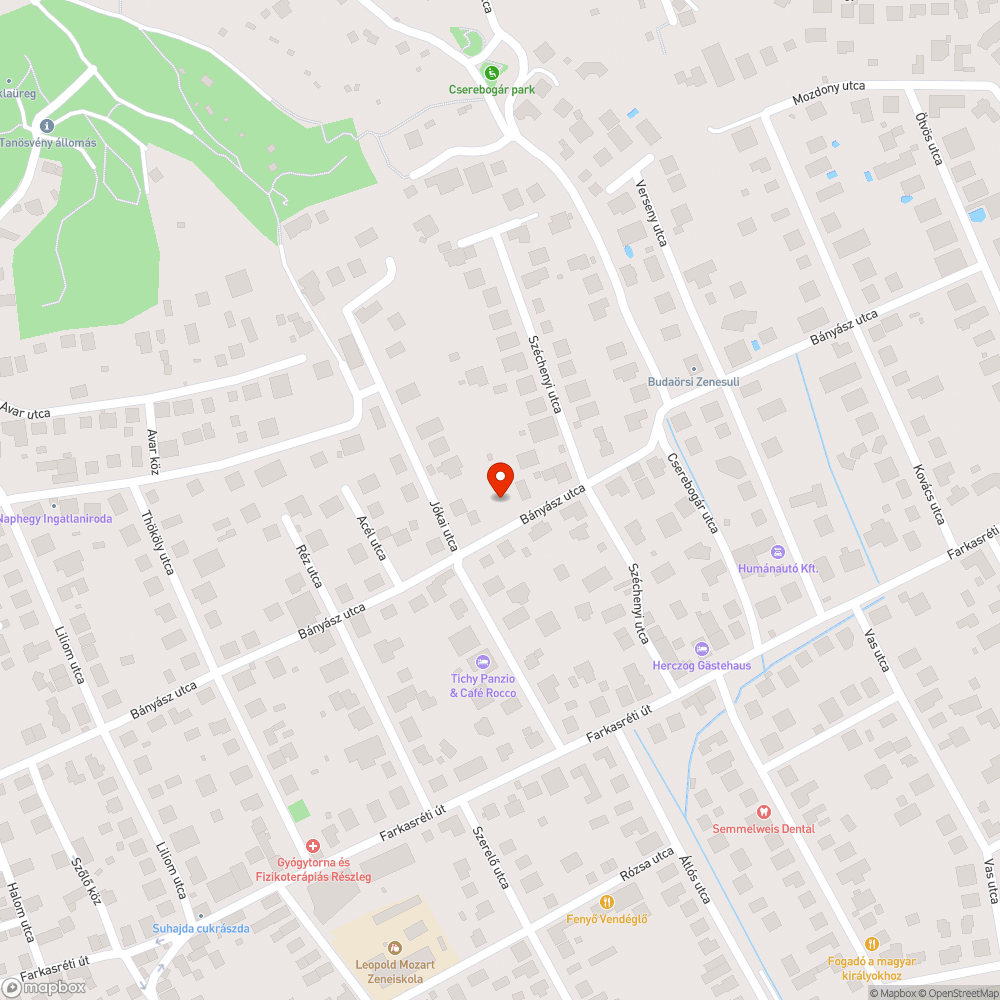 Gazos, benőtt járda bejelentés helye