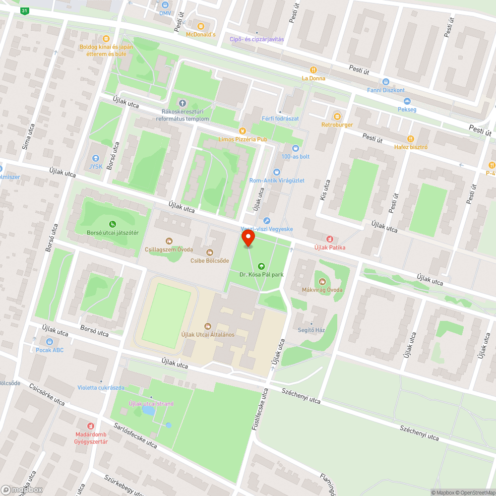 Balesetveszélyes járólapok bejelentés helye